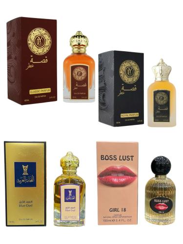 عطر بكج قصة عطر 4 عطور 100ملي