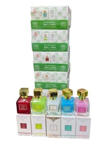 عطور المسك 60حبة عطور ميني 25ملي