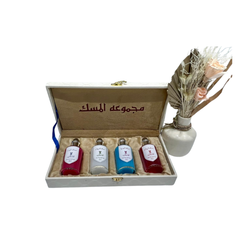 مجموعة مسك 4قطع ( الفخامة )
