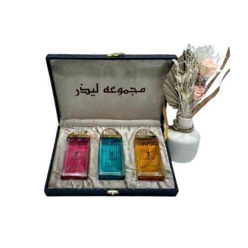 مجموعة ليذر 3قطع ( الفخامة )