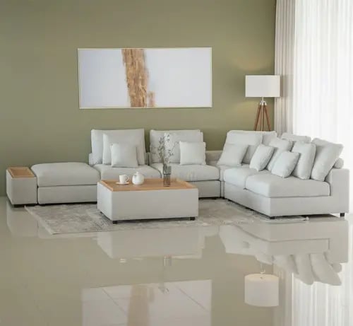 Corner sofa set