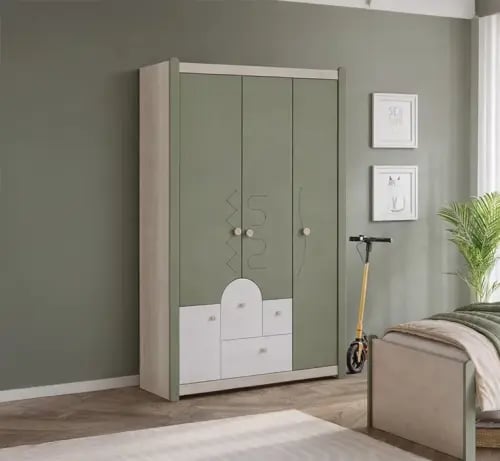 Clothes wardrobe 3 doors