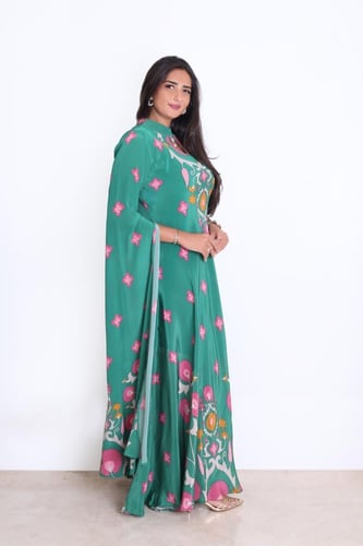 AH-107 جلابية هندية فاخرة