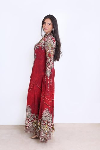 AH-100 جلابية هندية فاخرة