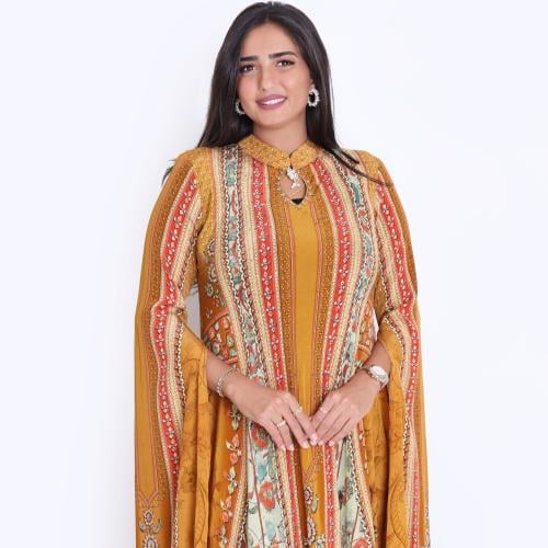 AH-101 جلابية هندية فاخرة