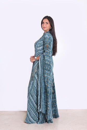 AH-111 جلابية هندية فاخرة