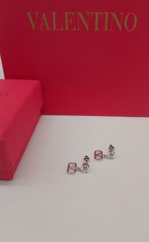 حلق valentino استيل K2506