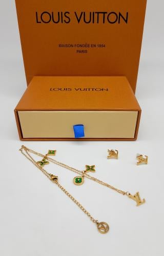 طقم استيل لويس فيتون C1013