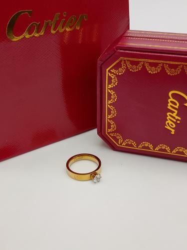 خاتم كارتير نسائي استيل A2013