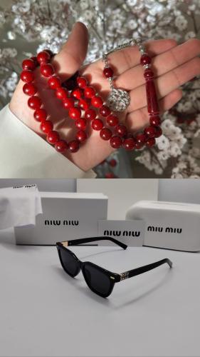 طقم سبحه ونظاره miu مع ملحقاتهم