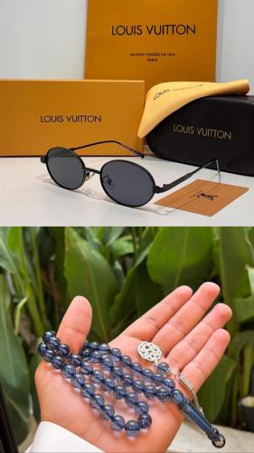 طقم نظاره لويس فيتون وسبحه مع الملحقات