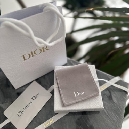 سلسال وحلق ديور مع الملحقات