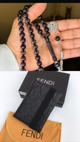 طقم بوك فندي وسبحه