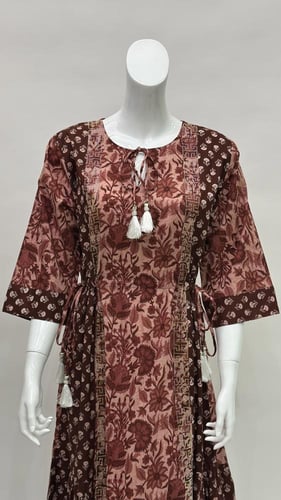 جلابية هندي قطن كشميري Z927