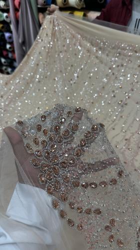 قماش تل شك كرستال TS01