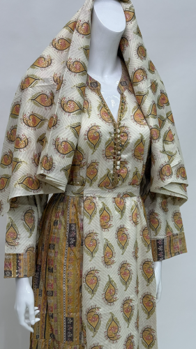 جلابية هندية طويلة مع طرحة Z1803