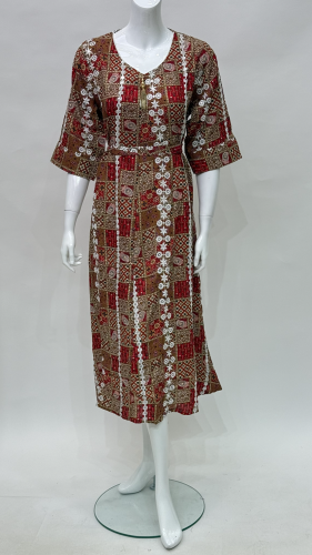 جلابية هندية قصيرة Z0107