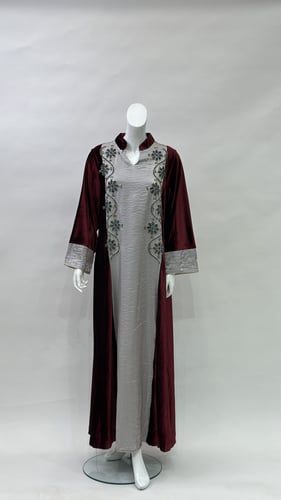 جلابية مخمل DK0015