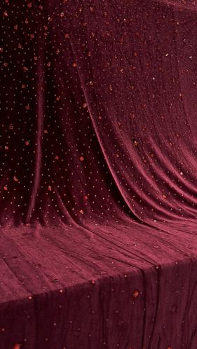 مخمل استرتش كريستال