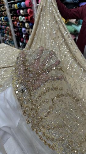 قماش تل شك كرستال TS07