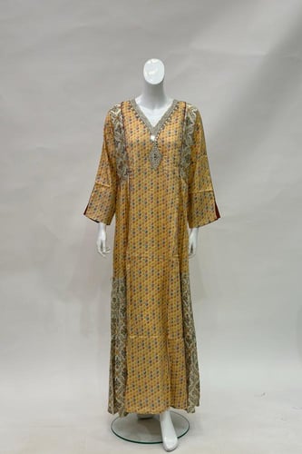 جلابية هندي طويل مع طرحة Z1789