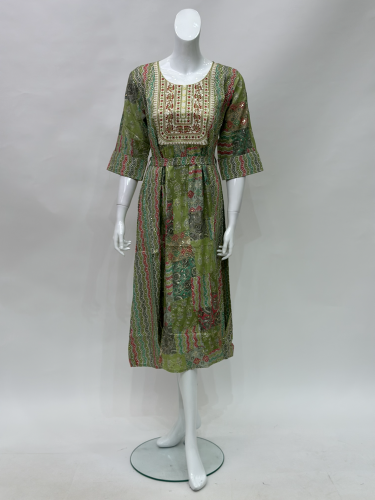 جلابية هندية قصيرة Z1860