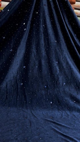 مخمل استرتش كريستال