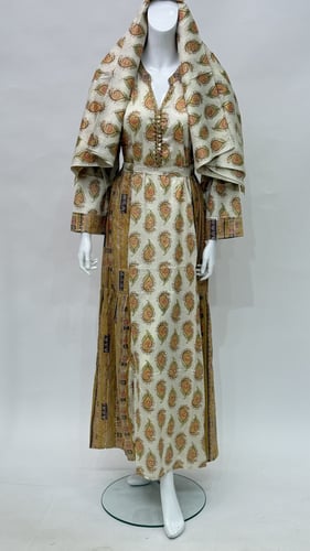 جلابية هندية طويلة مع طرحة Z1803