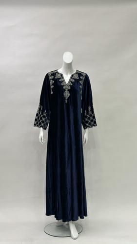 جلابية مخمل DK012