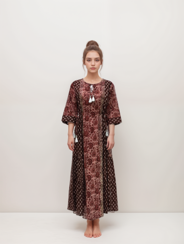 جلابية هندي قطن كشميري Z927