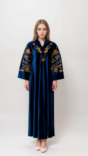 جلابية مخمل DK017