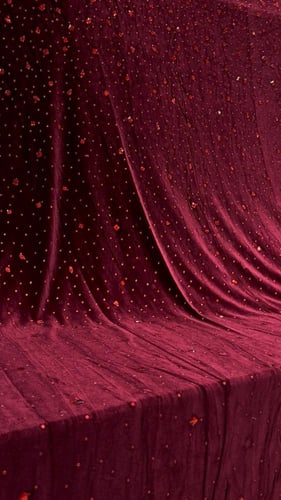 مخمل استرتش كريستال