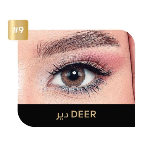 ايكو لنس عدسات كورية لاصقة يومية - دير #9