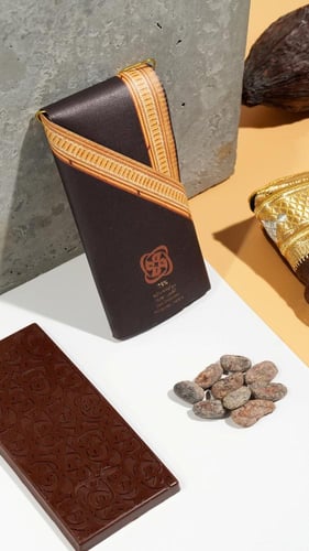 بشت شوكولاتة داكنة ٧٥٪