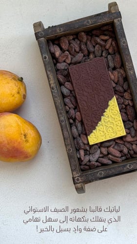 لوح شوكولاتة بالمانجو | جازان