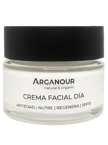 كريم نهاري عضوي مضاد للشيخوخة مع حماية SPF 15 من ا...