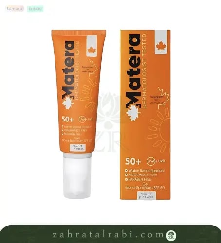 جل واقي شمس حماية SPF 50 للبشرة الدهنية والمعرضة ل...