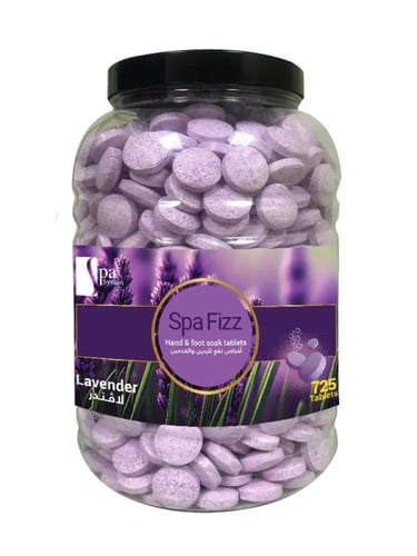 أقراص فوارة لليدين والقدمين باللافندر من سبا سيستم...
