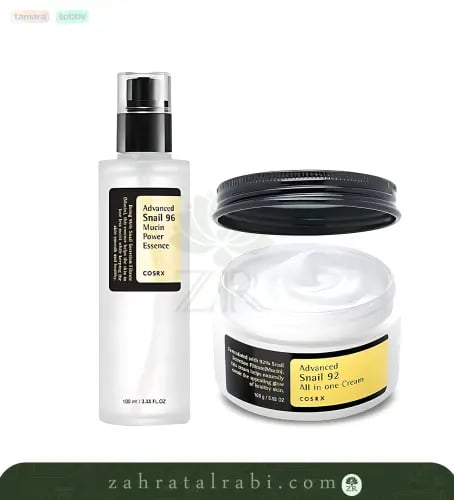 مجموعة الحلزون من كوز آر اكس للعناية بالبشرة كريم...