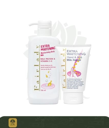 فيرليدي لوشن لتبييض وتفتيح البشرة ببروتين الحليب و...