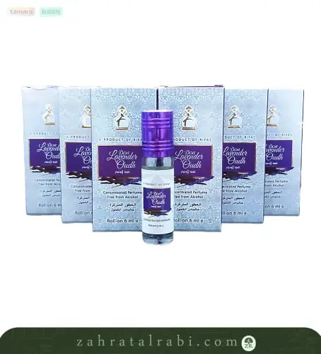 عطر دون عود لافندر مركز رول اون من رفاس للعطور 6مل...