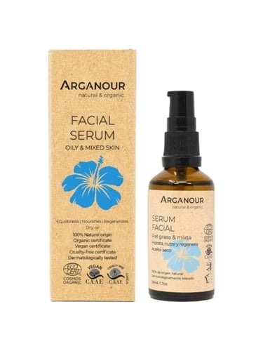 سيروم البشرة الدهنية والمختلطة من ارجانور - 50 مل