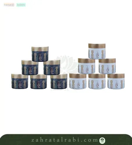 مجموعة بخور دخون تولة الاسود والابيض توزيعات من عو...