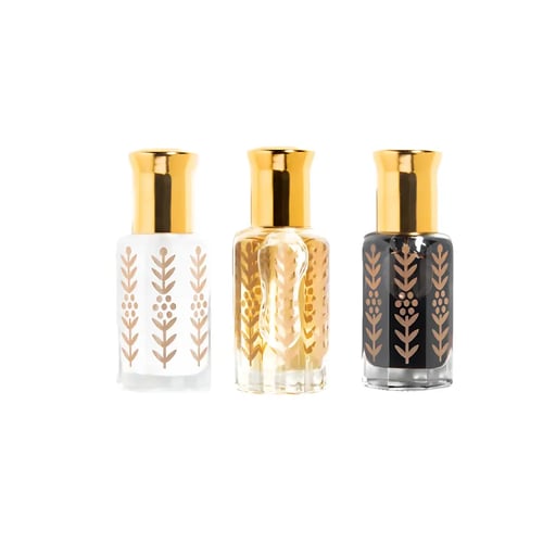 مجموعة المسك الثلاثية من زهرة الربيع للعطارة (عود...