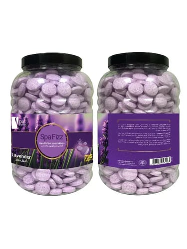 أقراص فوارة لليدين والقدمين باللافندر من سبا سيستم...