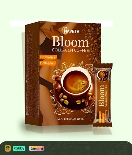 قهوة بلوم كولاجين فورية عضوية 100% – جلوتاثيون وكو...