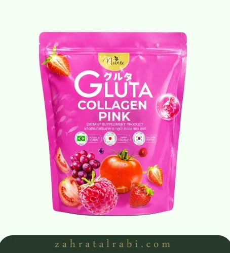 جلوتا كولاجين بينك ماني - 30 كيس | Manee Pink Glut...