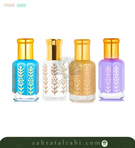 مجموعة المسك الرباعية من زهرة الربيع للعطارة (اللا...