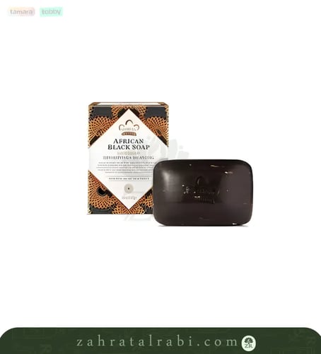 صابون أسود أفريقي 142غ + سائل استحمام الصابون الاس...