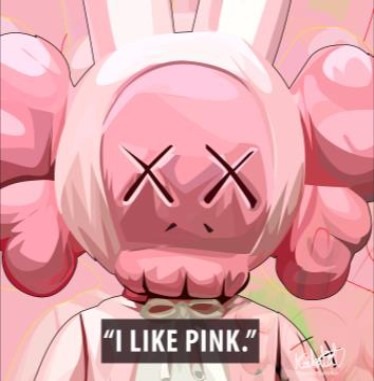 KAWS PINK